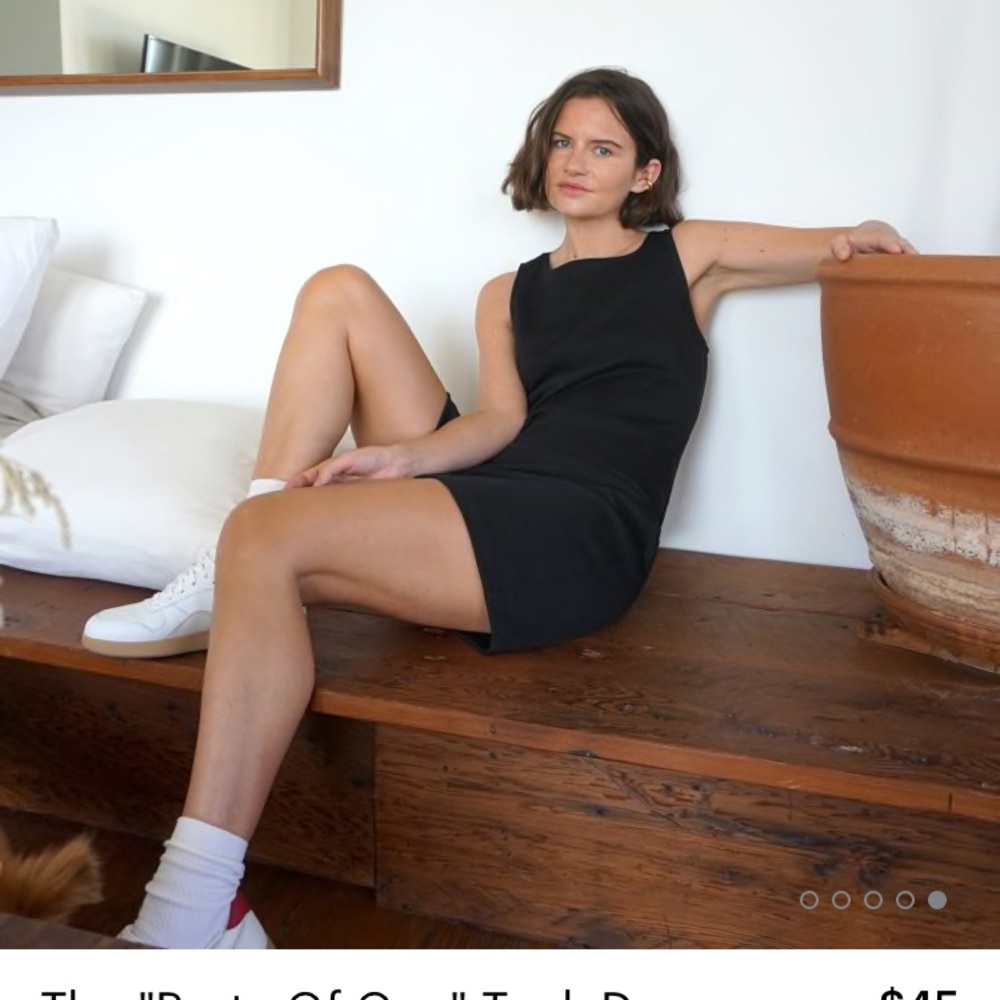 Everlane “Party of One” Tank Dress